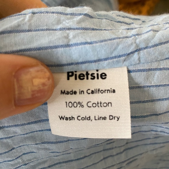 Pietsie || Malamo Cloud Puffer Coat Japanese Flannel Large - Picture 7 of 7